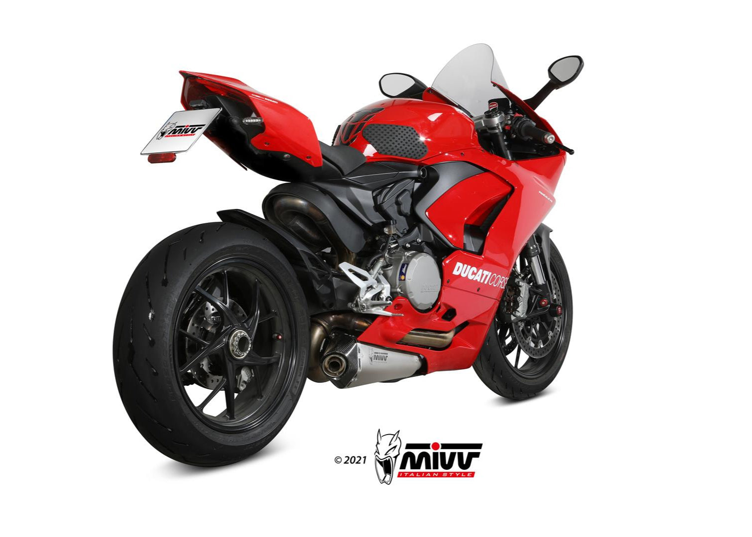 MIVV D.046 Ducati Panigale V2 (2020+) Slip-on Exhaust "Delta Race" (stainless steel; approved) – Accessories in the 2WheelsHero Motorcycle Aftermarket Accessories and Parts Online Shop