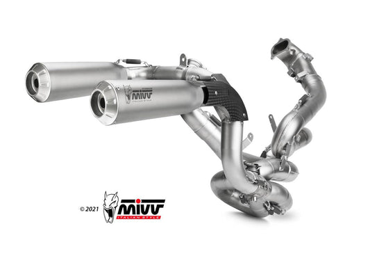 MIVV R.DU.0004 Ducati Panigale V2 (2020+) Full System High Exhaust (titanium; not approved) – Accessories in the 2WheelsHero Motorcycle Aftermarket Accessories and Parts Online Shop