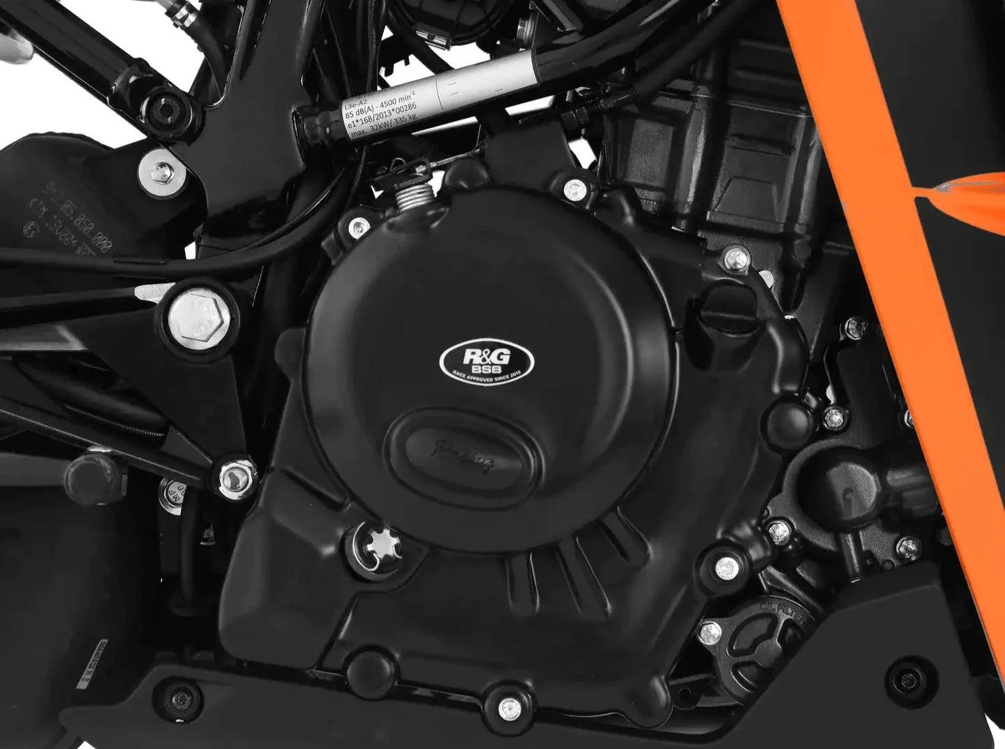 KEC0161 - R&G RACING KTM 390 / RC 390 / Husqvarna 401 (2020+) Engine Case Covers Protection Kit (2 pcs, racing)