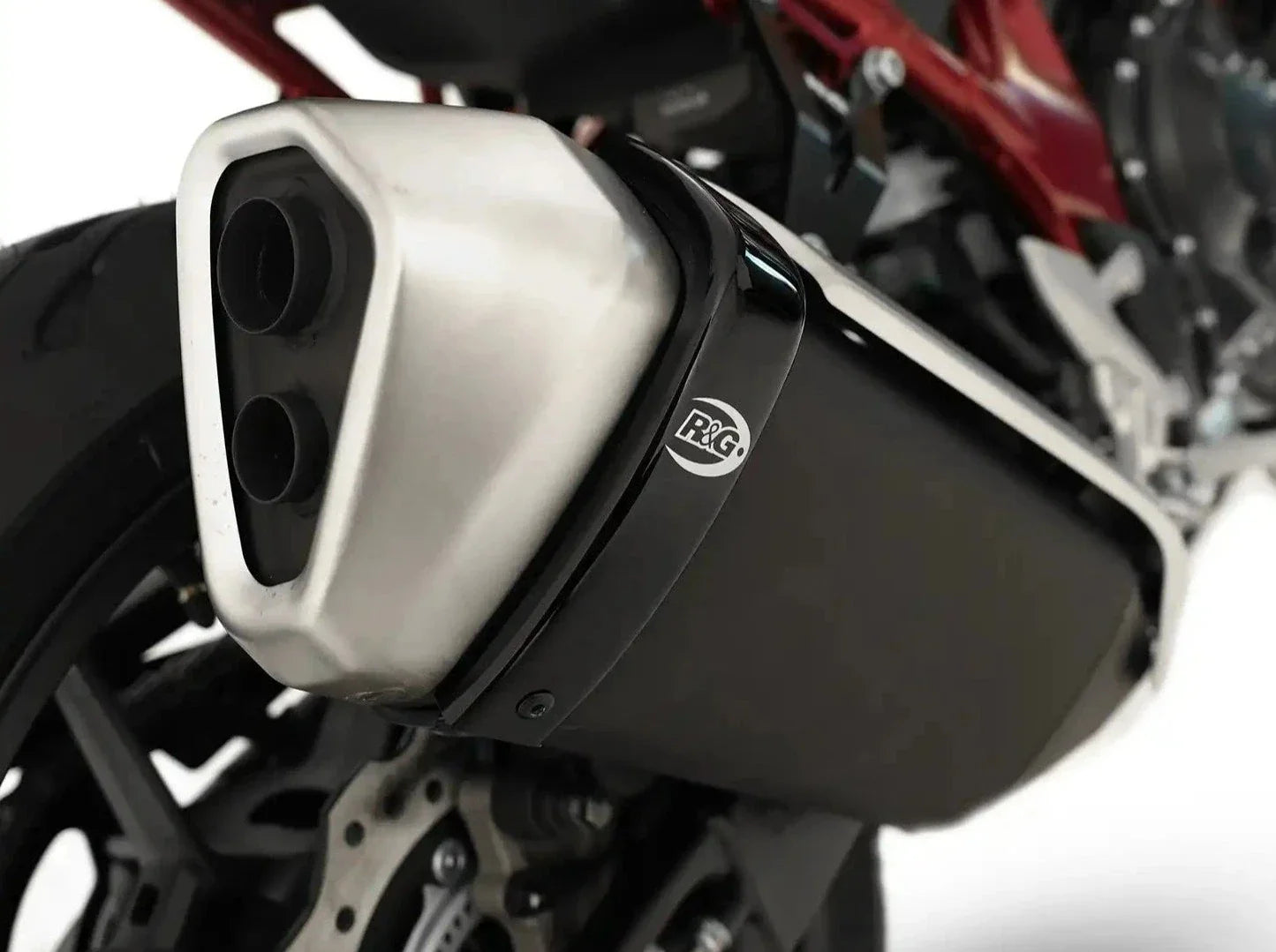 EP0014 - R&G RACING Exhaust Protector (wide type) – Accessories in the 2WheelsHero Motorcycle Aftermarket Accessories and Parts Online Shop