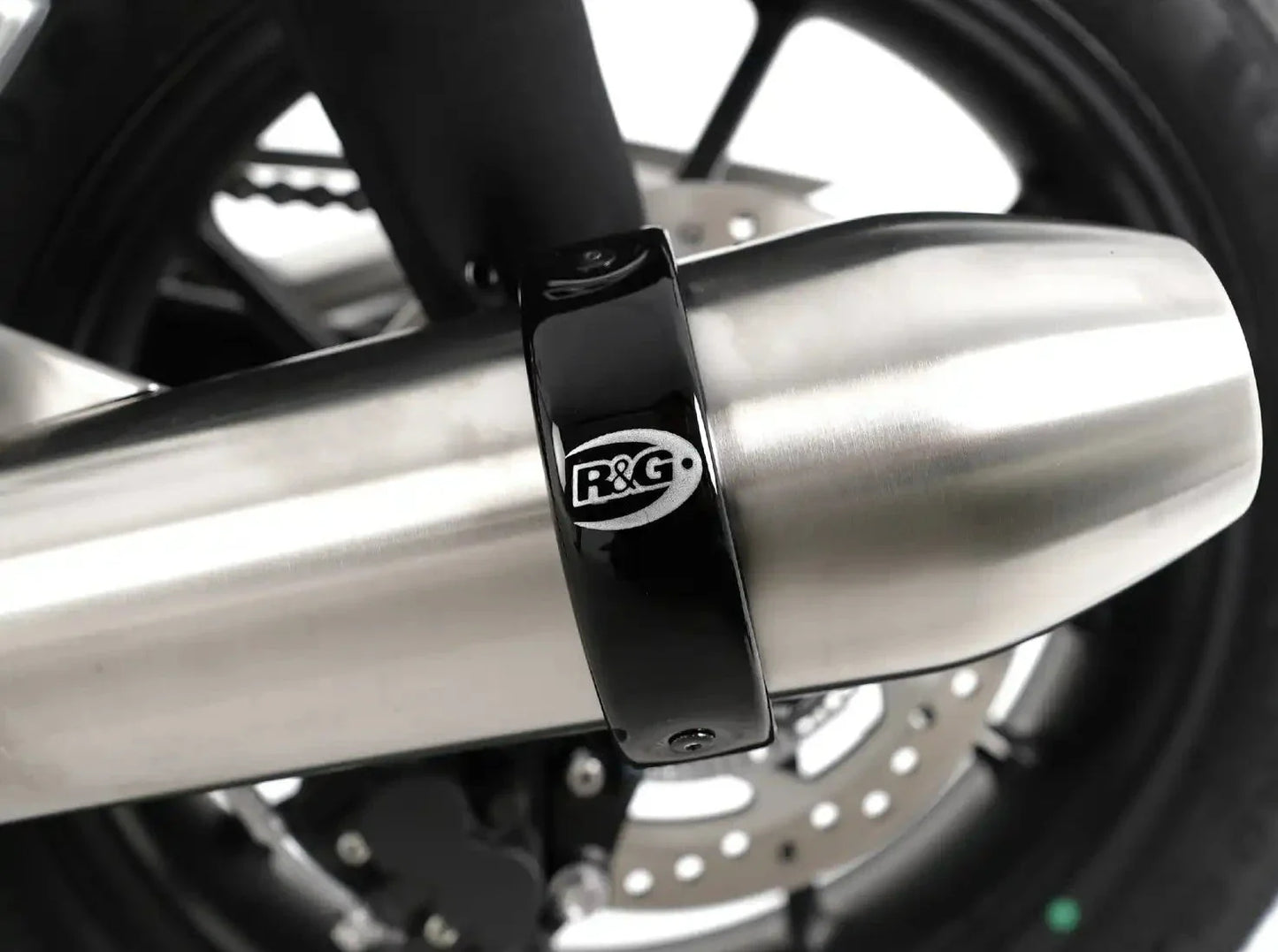 EP0028 - R&G RACING Round Exhaust Protector (circumference up to 40cm) – Accessories in the 2WheelsHero Motorcycle Aftermarket Accessories and Parts Online Shop