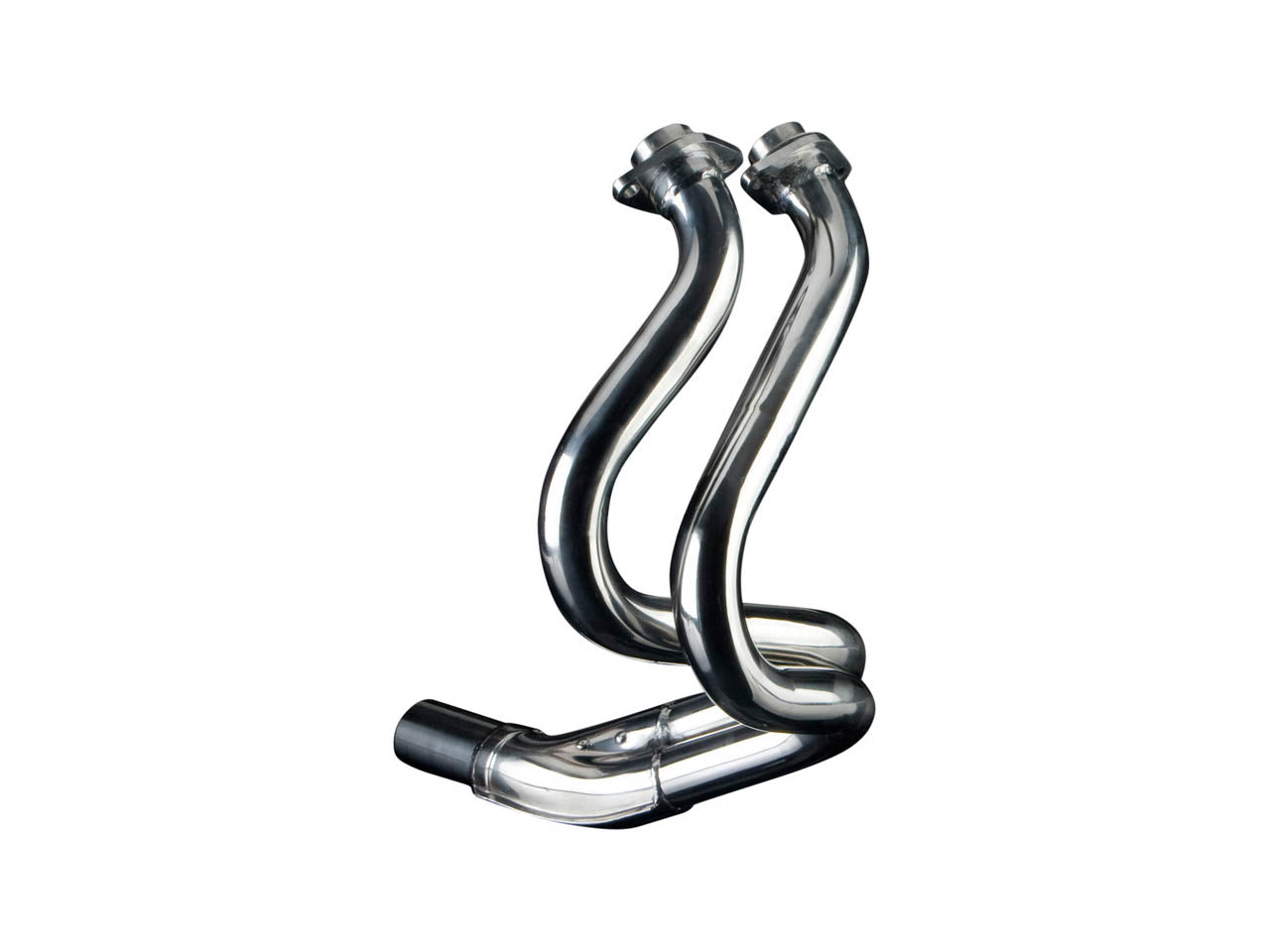 DELKEVIC Kawasaki ER-6N (09/11) Full Exhaust System with SL10 14" Silencer