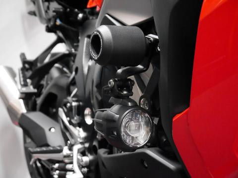 EVOTECH BMW S1000XR (2020+) Frame Crash Protection Sliders (with light mounting kit)