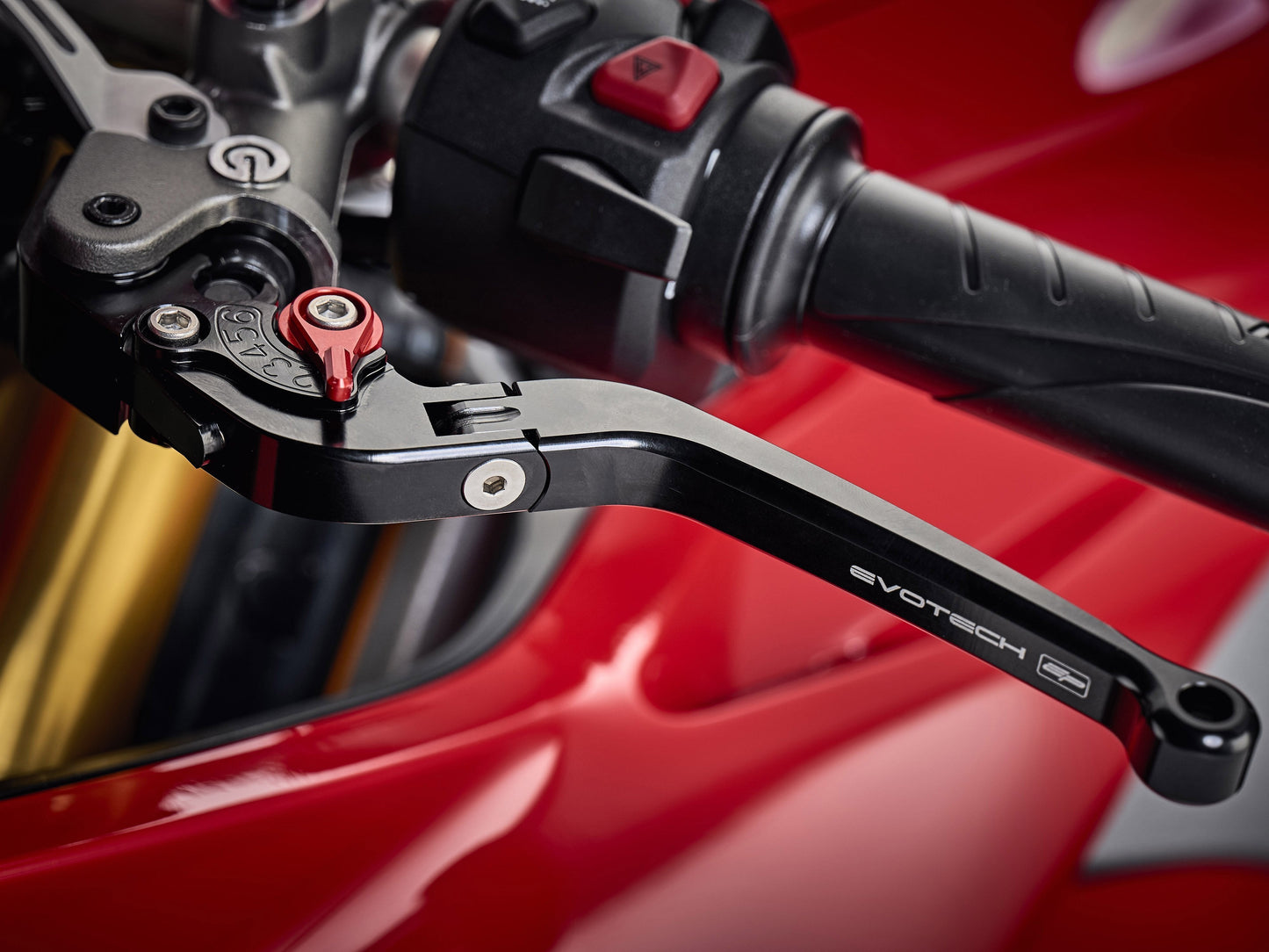 EVOTECH Ducati Scrambler Café Racer (2019+) Handlebar Levers (Long, Folding)