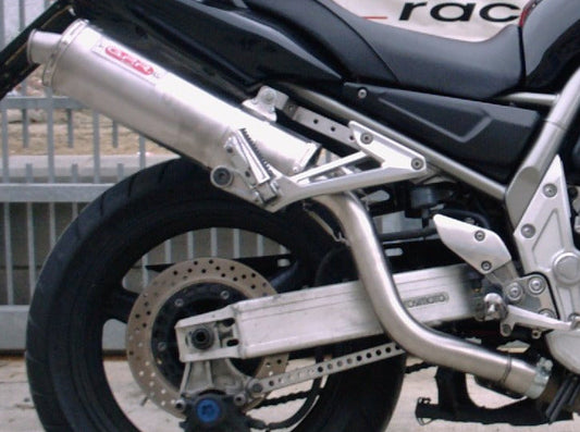 GPR Yamaha FZ1/FZS1000 Fazer (01/05) Slip-on Exhaust "Trioval" (EU homologated)