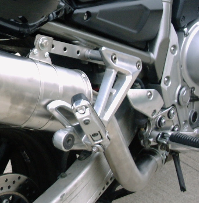 GPR Yamaha FZ1/FZS1000 Fazer (01/05) Slip-on Exhaust "Trioval" (EU homologated)