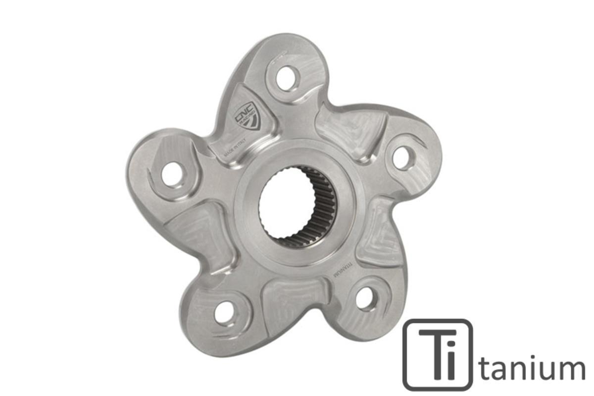 FL503X - CNC RACING Ducati Titanium Rear Sprocket Flange (carrier) – Accessories in the Factory Racing Motorcycle Aftermarket Accessories and Parts Online Shop