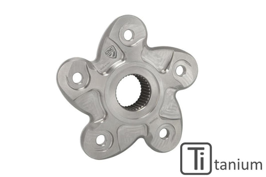 FL503X - CNC RACING Ducati Titanium Rear Sprocket Flange (carrier) – Accessories in the Factory Racing Motorcycle Aftermarket Accessories and Parts Online Shop