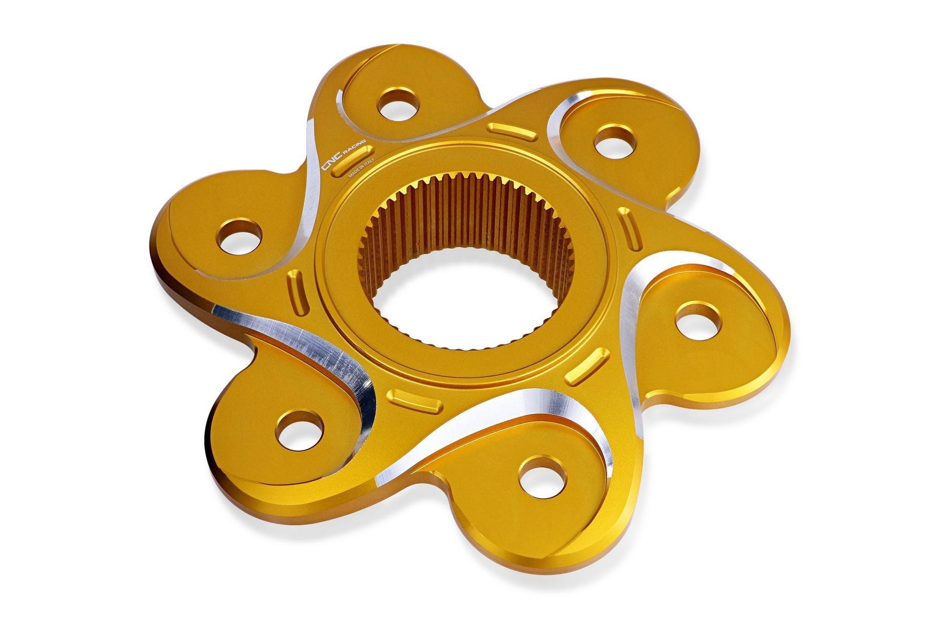 FL504S - CNC RACING Ducati Rear Sprocket Flange (carrier; bi-color) – Accessories in the Factory Racing Motorcycle Aftermarket Accessories and Parts Online Shop