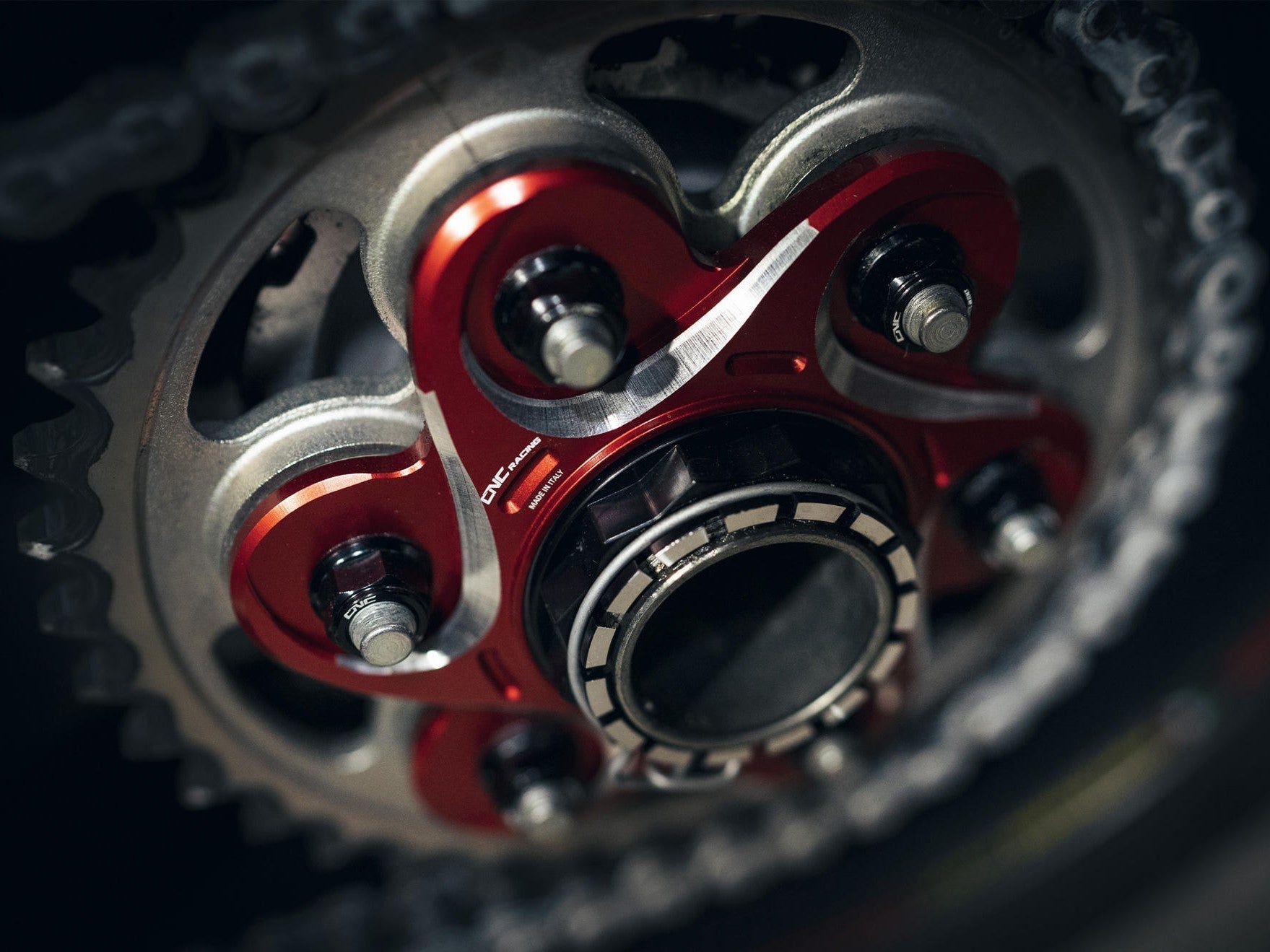 FL504S - CNC RACING Ducati Rear Sprocket Flange (carrier; bi-color) – Accessories in the Factory Racing Motorcycle Aftermarket Accessories and Parts Online Shop
