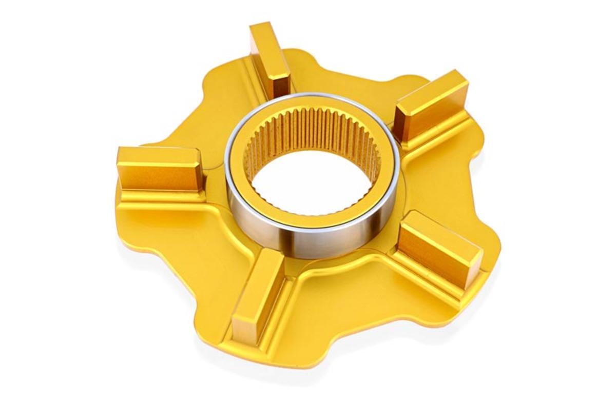 FL505S - CNC RACING MV Agusta Rear Sprocket Flange (carrier; bi-color) – Accessories in the Factory Racing Motorcycle Aftermarket Accessories and Parts Online Shop
