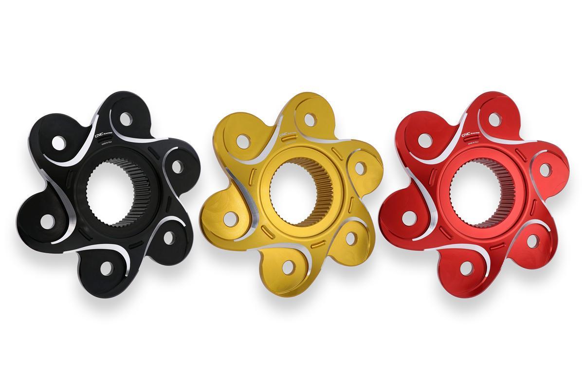 FL507S - CNC RACING Ducati Panigale V4 / Streetfighter V4 (18/24) Rear Sprocket Flange (carrier; bi-color) – Accessories in the Factory Racing Motorcycle Aftermarket Accessories and Parts Online Shop