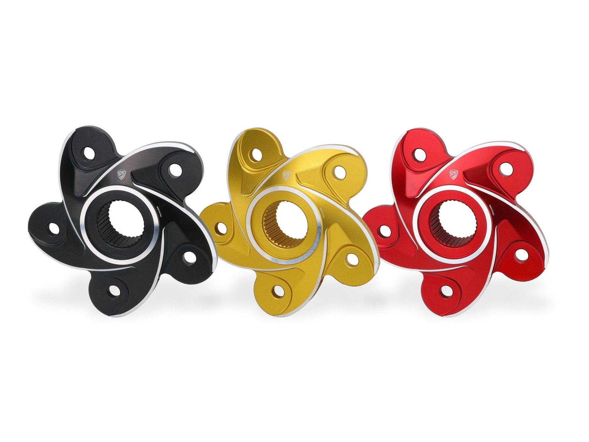 FL509S - CNC RACING Ducati Superbike Rear Sprocket Flange (carrier; bi-color; including spacer) – Accessories in the Factory Racing Motorcycle Aftermarket Accessories and Parts Online Shop