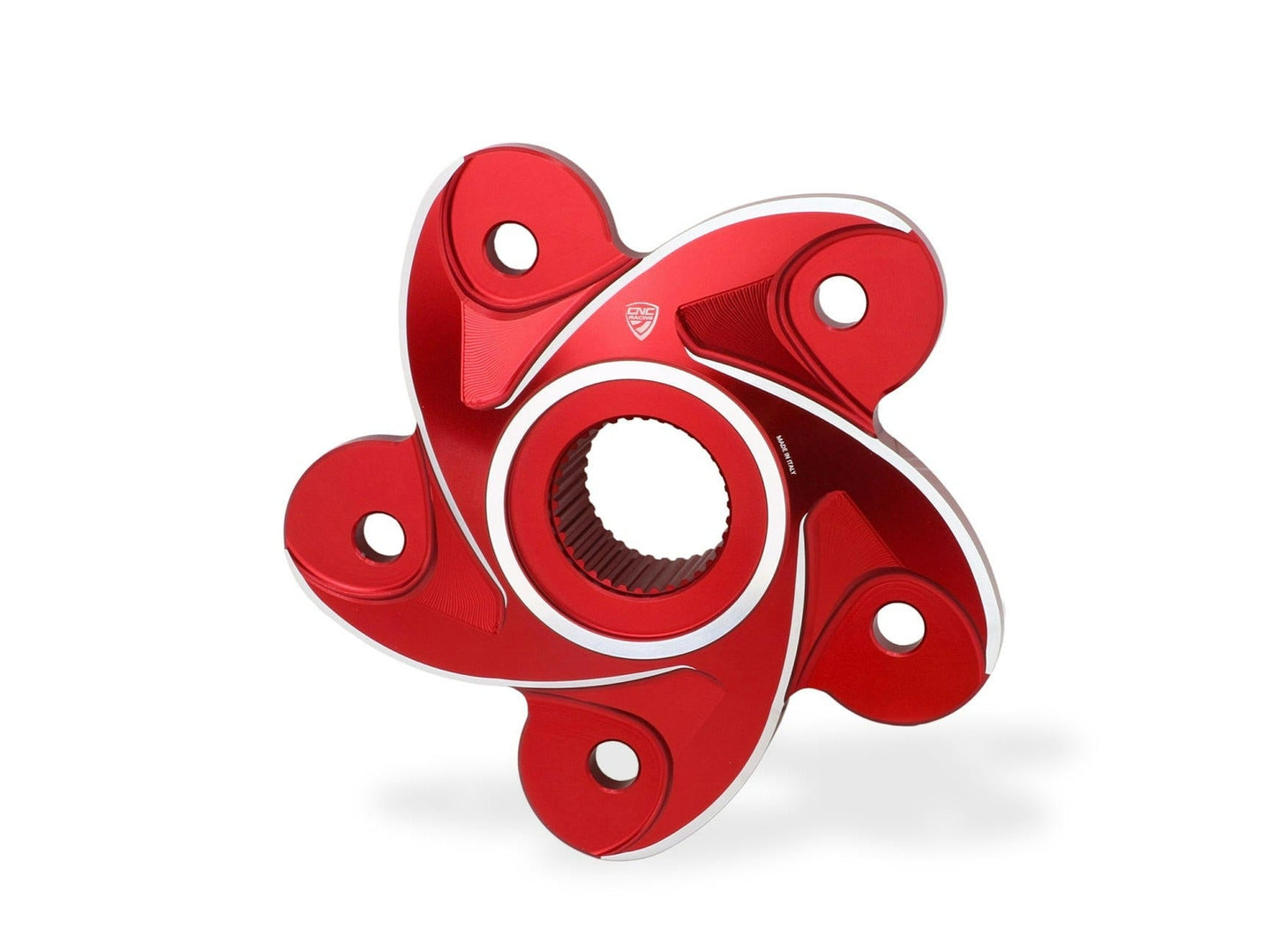 FL509S - CNC RACING Ducati Superbike Rear Sprocket Flange (carrier; bi-color; including spacer) – Accessories in the Factory Racing Motorcycle Aftermarket Accessories and Parts Online Shop