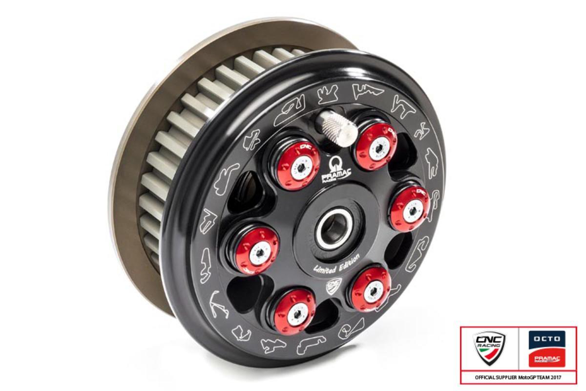 FR361PR - CNC RACING Ducati 6 Springs Slipper Clutch "Master Tech" Pramac Racing Limited Edition – Accessories in the Factory Racing Motorcycle Aftermarket Accessories and Parts Online Shop