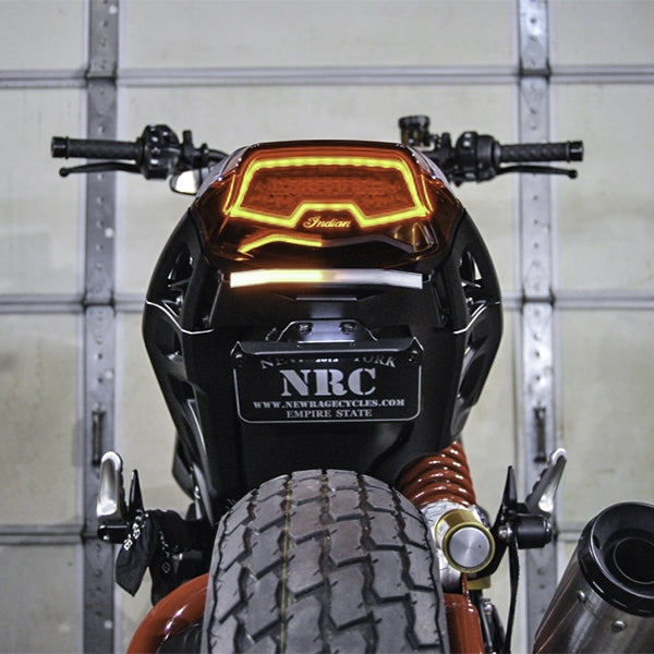 NEW RAGE CYCLES Indian FTR 1200 LED Fender Eliminator