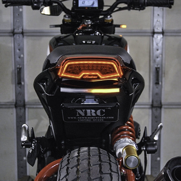 NEW RAGE CYCLES Indian FTR 1200 LED Fender Eliminator