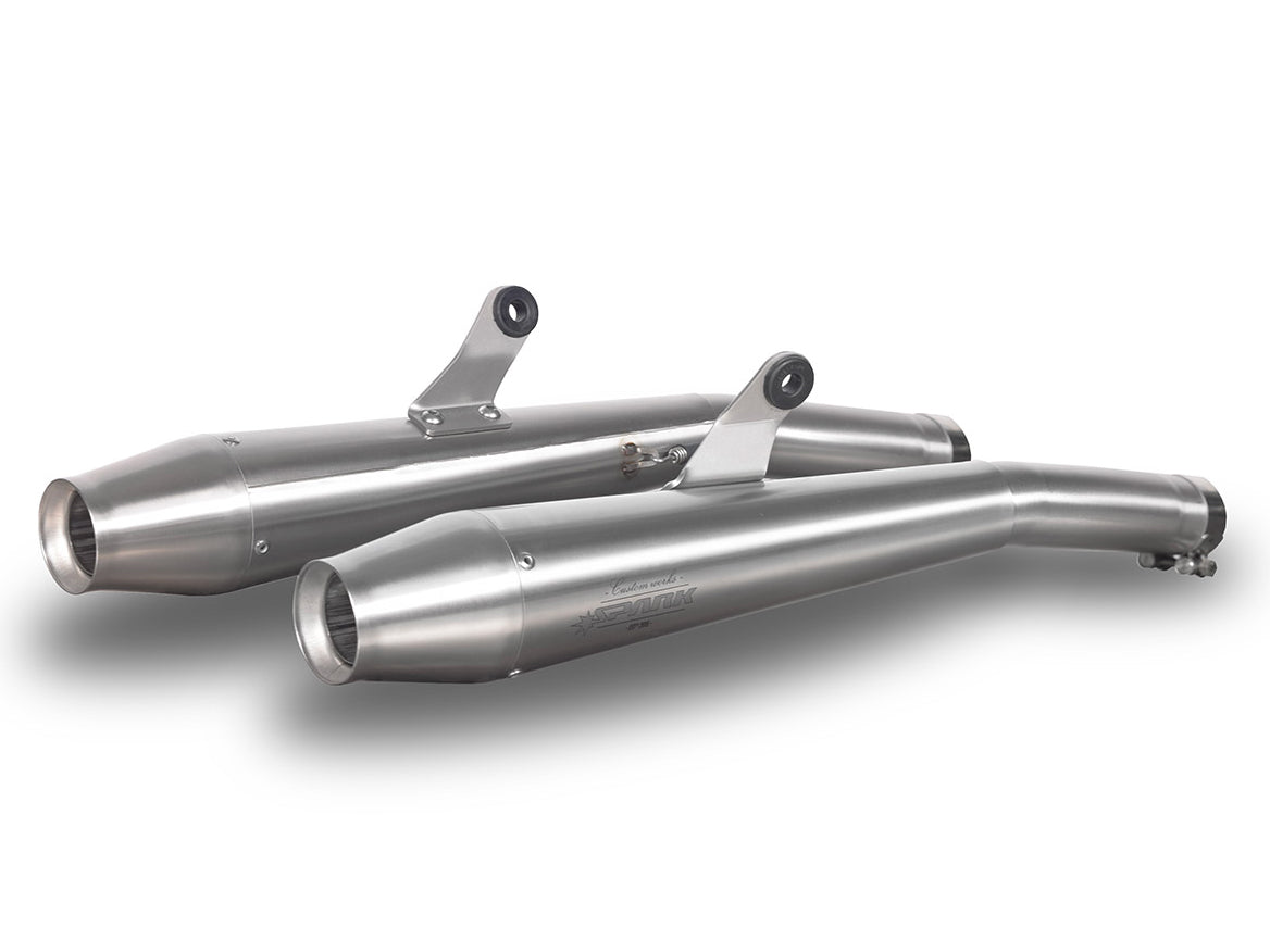 SPARK GBM0903 BMW R100 (87/95) Dual Slip-on Exhaust "Sinfonia" (approved; steel)
