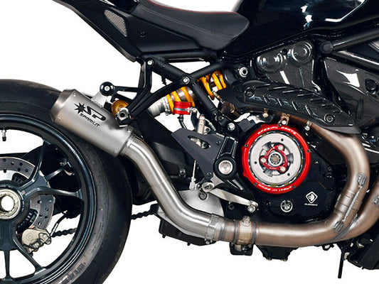 SPARK Ducati Monster 1200R Slip-on Exhaust "MotoGP" (racing)