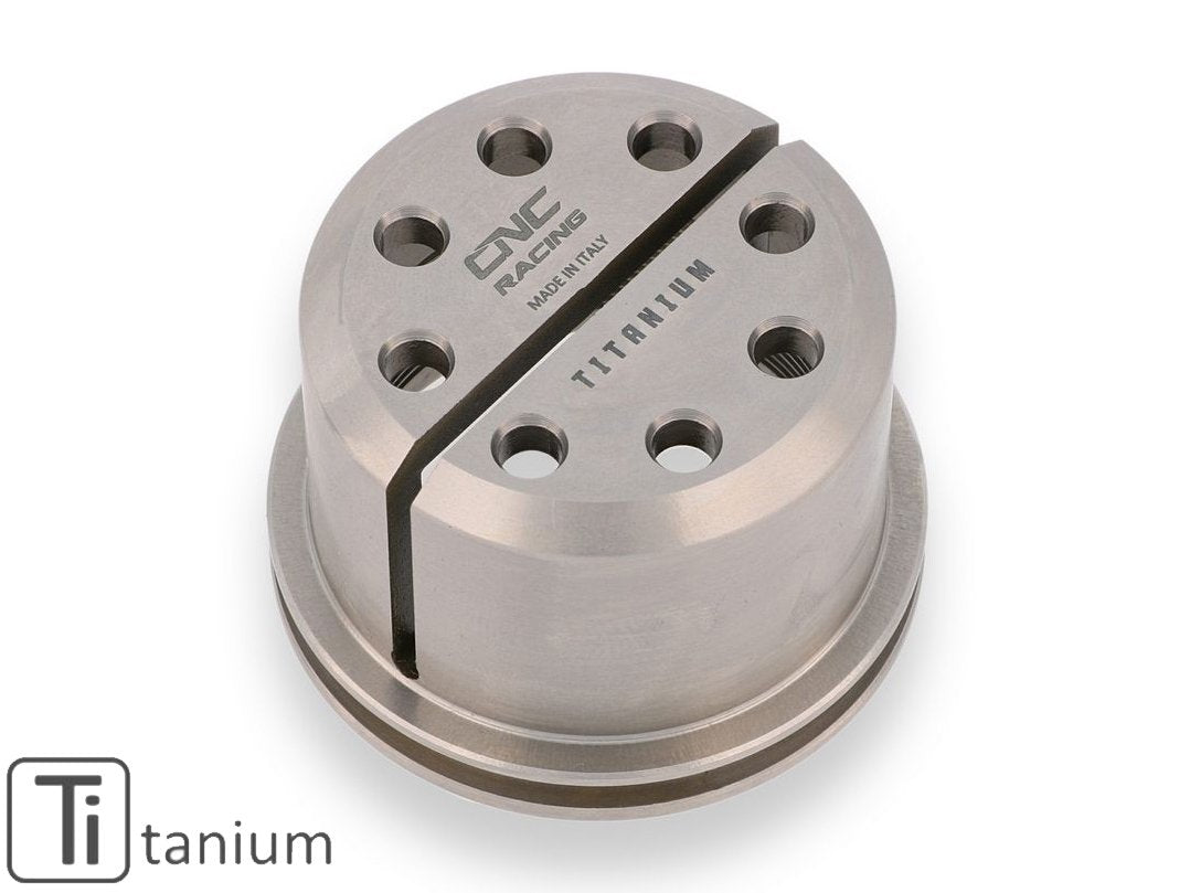 GH354X - CNC RACING Ducati Panigale V2 (12/24) Titanium Steering Head Ring Nut – Accessories in the Factory Racing Motorcycle Aftermarket Accessories and Parts Online Shop