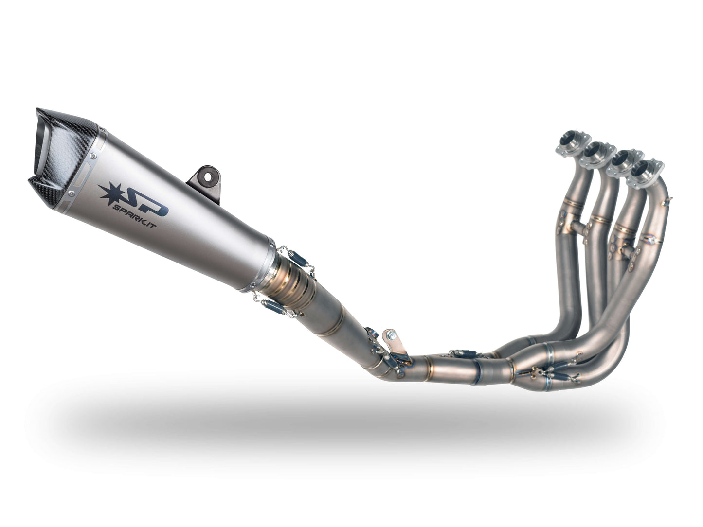 SPARK GKA8832 Kawasaki ZX-6R (2009+) Full Titanium Exhaust System "Konix" (racing)