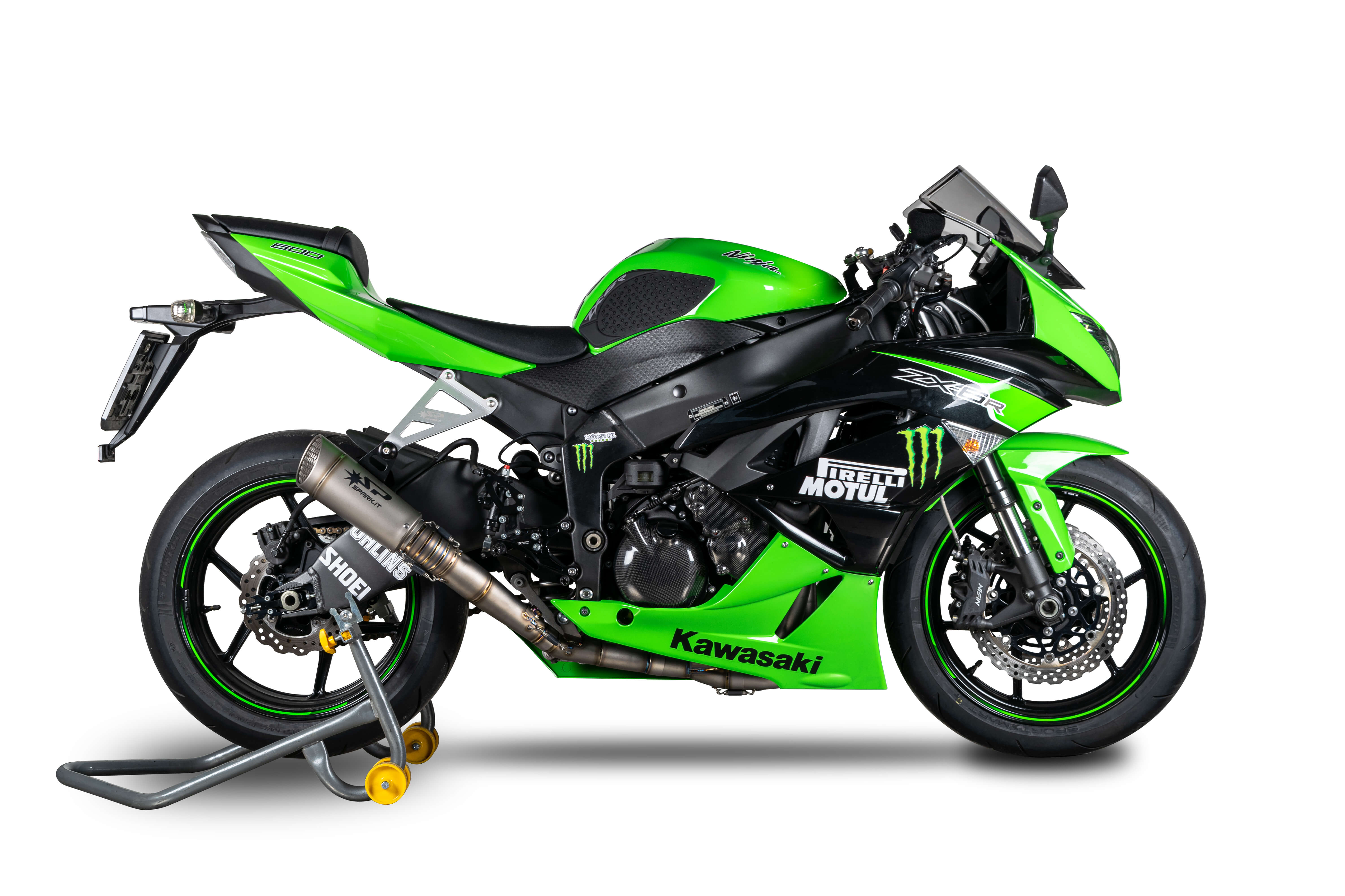 SPARK Kawasaki ZX-6R Full Titanium Exhaust System (racing