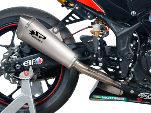 SPARK GYA8833 Yamaha YZF-R3 (2015+) Full Titanium Exhaust System "Konix" (racing)