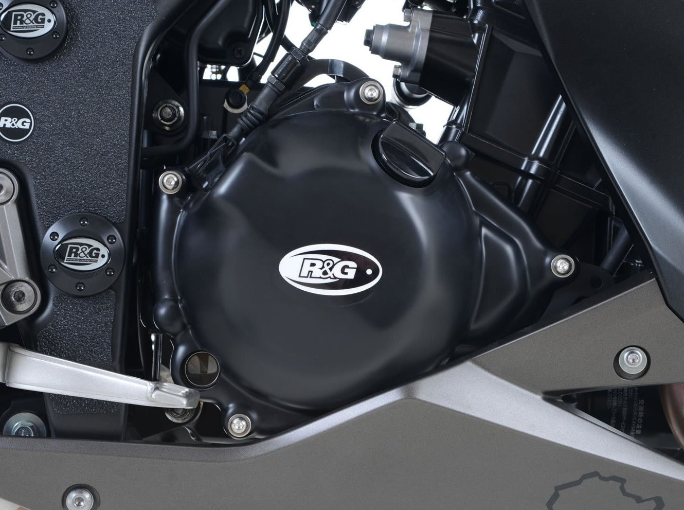 ECC0140 - R&G RACING Kawasaki Z250 / Z300 (13/18) Clutch Cover Protection (right side)