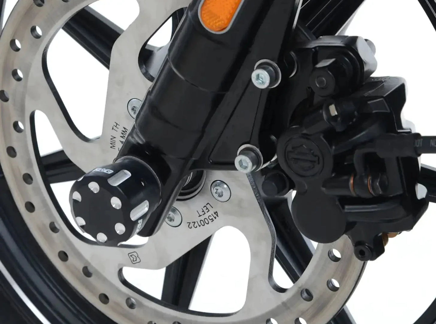 FP0179 - R&G RACING Harley Davidson Street 750 / 500 (15/18) Front Wheel Sliders