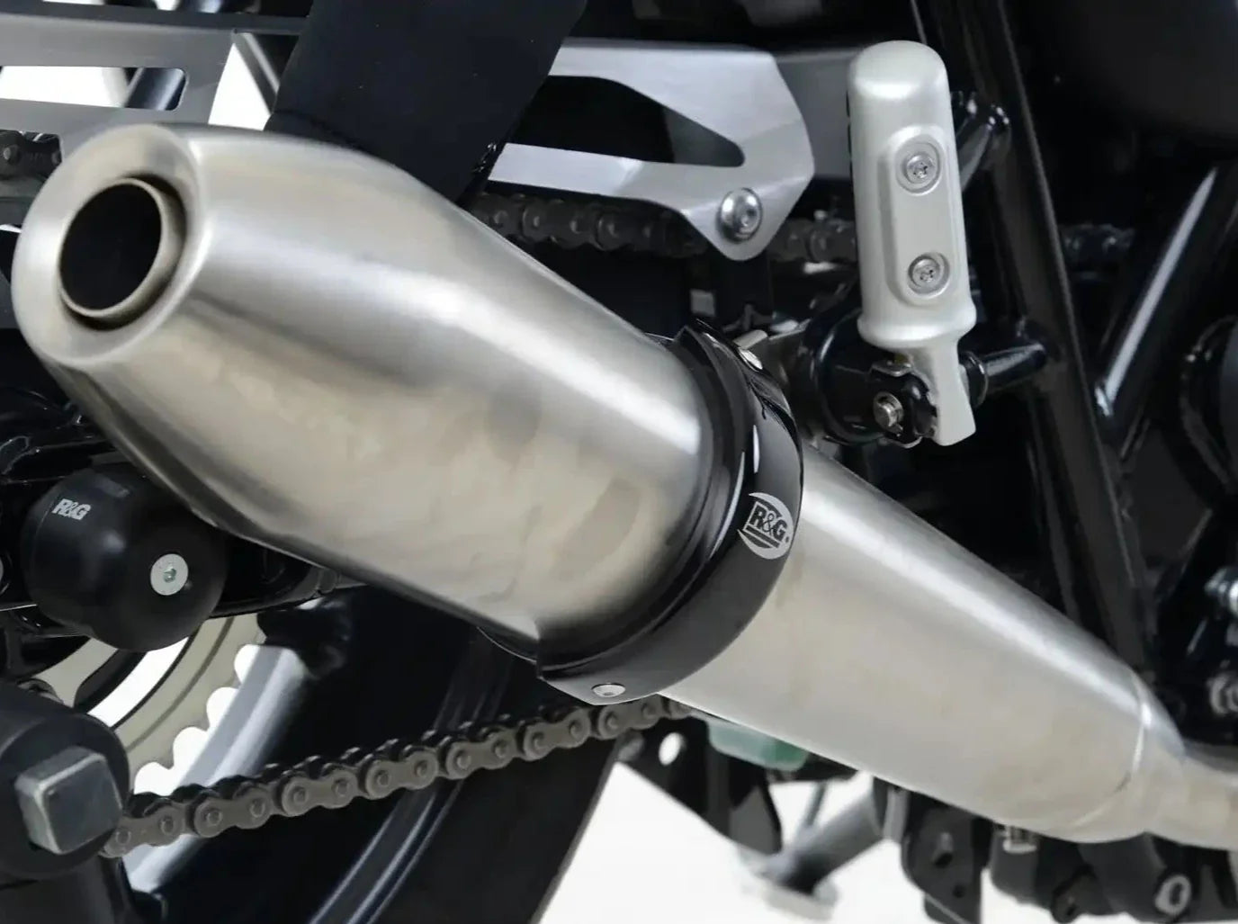 EP0028 - R&G RACING Round Exhaust Protector (circumference up to 40cm) – Accessories in the 2WheelsHero Motorcycle Aftermarket Accessories and Parts Online Shop