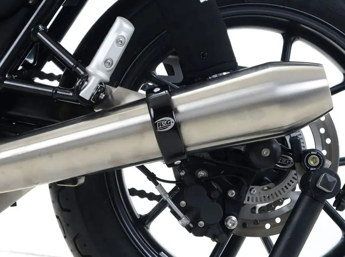 EP0028 - R&G RACING Round Exhaust Protector (circumference up to 40cm) – Accessories in the 2WheelsHero Motorcycle Aftermarket Accessories and Parts Online Shop