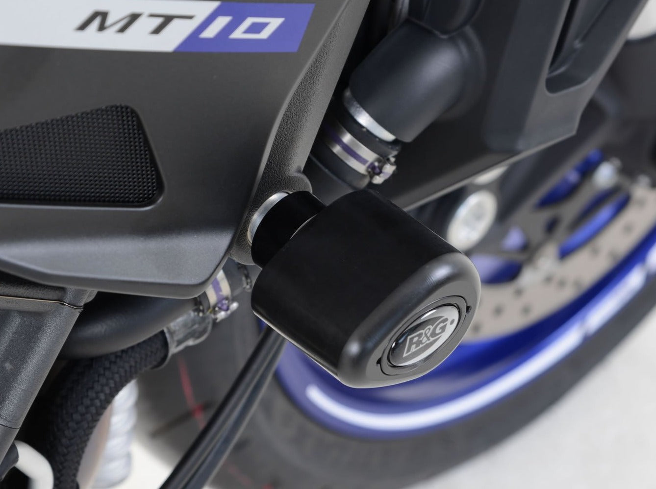 CP0410 - R&G RACING Yamaha MT-10 / SP Frame Crash Protection Sliders "Aero"