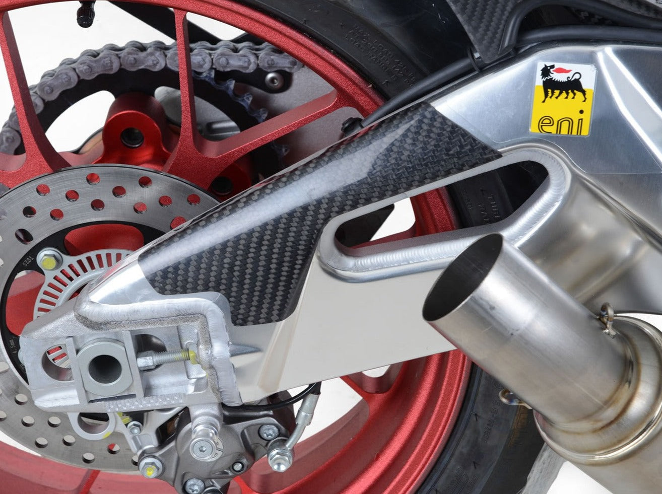 CSG0001 - R&G RACING Aprilia RSV4 / Tuono V4 (15/20) Carbon Swingarm Guard