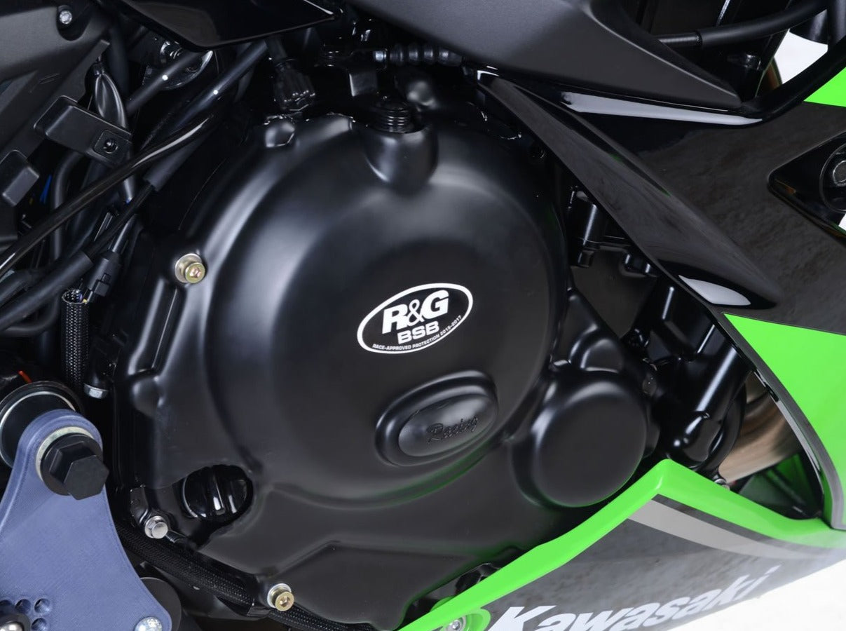 KEC0096 - R&G RACING Kawasaki Ninja 650 / Z650 (2017+) Engine Covers Protection Kit (2 pcs, racing)