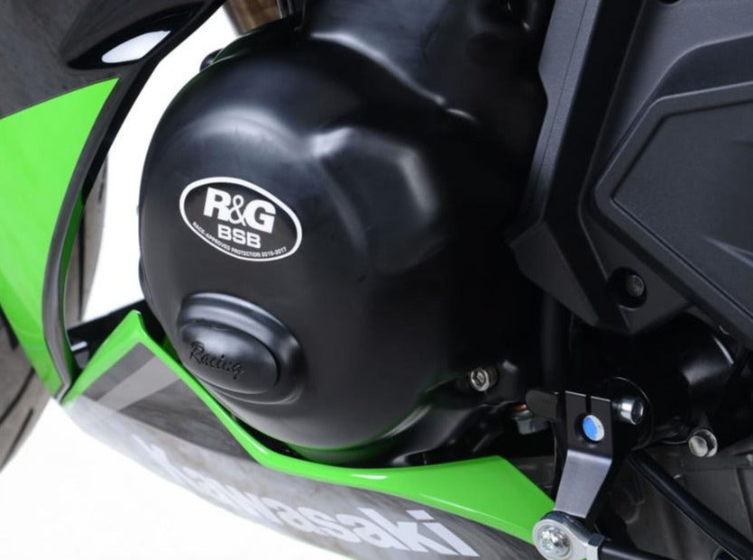 ECC0225 - R&G RACING Kawasaki Ninja 650 / Z650 / Z650RS Alternator Cover Protection (left side, racing)