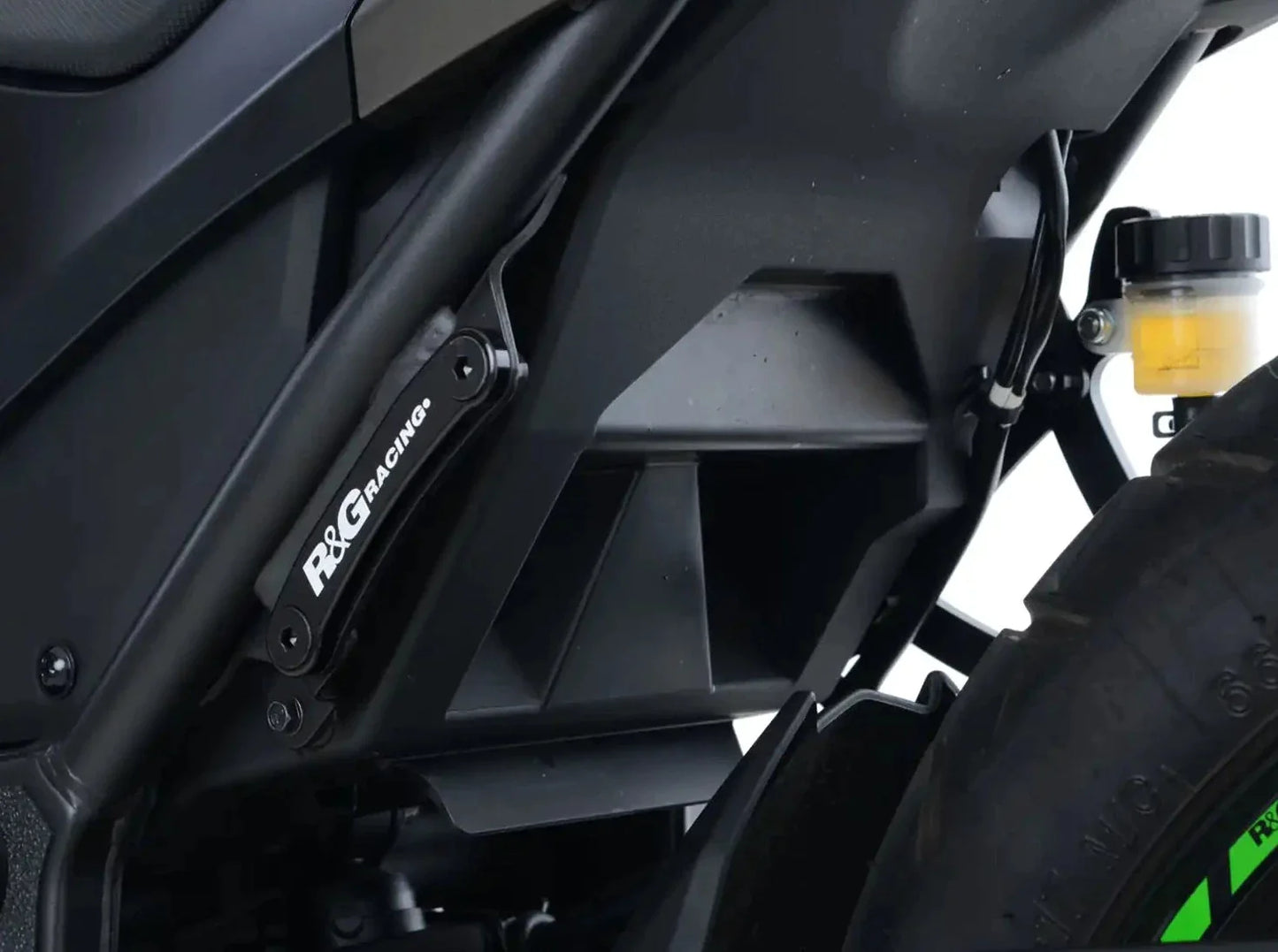 EH0055 - R&G RACING Kawasaki Ninja 300 / 250 / Z250 Exhaust Hanger & Blanking Plate Kit