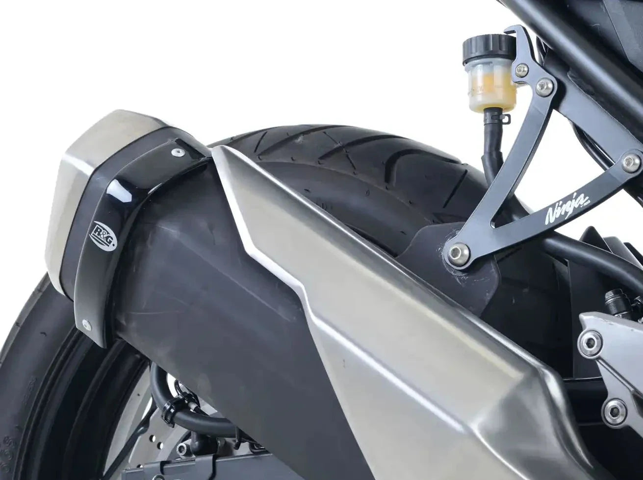 EP0014 - R&G RACING Exhaust Protector (wide type) – Accessories in the 2WheelsHero Motorcycle Aftermarket Accessories and Parts Online Shop