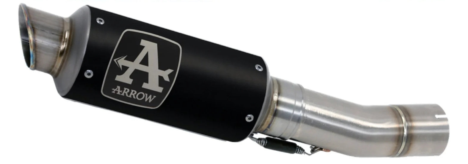 ARROW 71541GPI Kawasaki Z400 (2019+) Dark Steel Slip-on Exhaust "GP2" – Accessories in the 2WheelsHero Motorcycle Aftermarket Accessories and Parts Online Shop