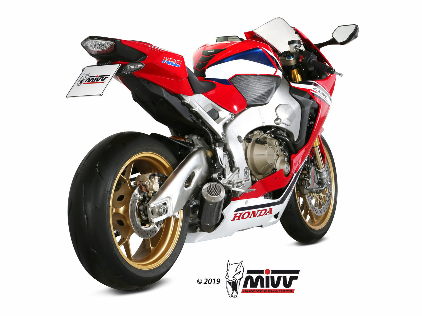 MIVV H.071 HONDA CBR 1000 RR ( 2017 - 19 ) Slip On Low Exhaust "MK3" (carbon; not approved) – Accessories in the 2WheelsHero Motorcycle Aftermarket Accessories and Parts Online Shop