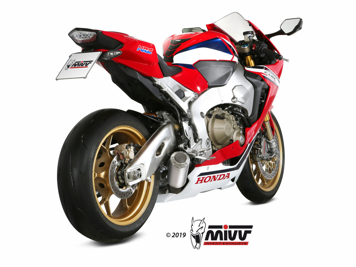 MIVV H.071 HONDA CBR 1000 RR ( 2017 - 19 ) Slip On Low Exhaust "MK3" (stainless steel; not approved) – Accessories in the 2WheelsHero Motorcycle Aftermarket Accessories and Parts Online Shop