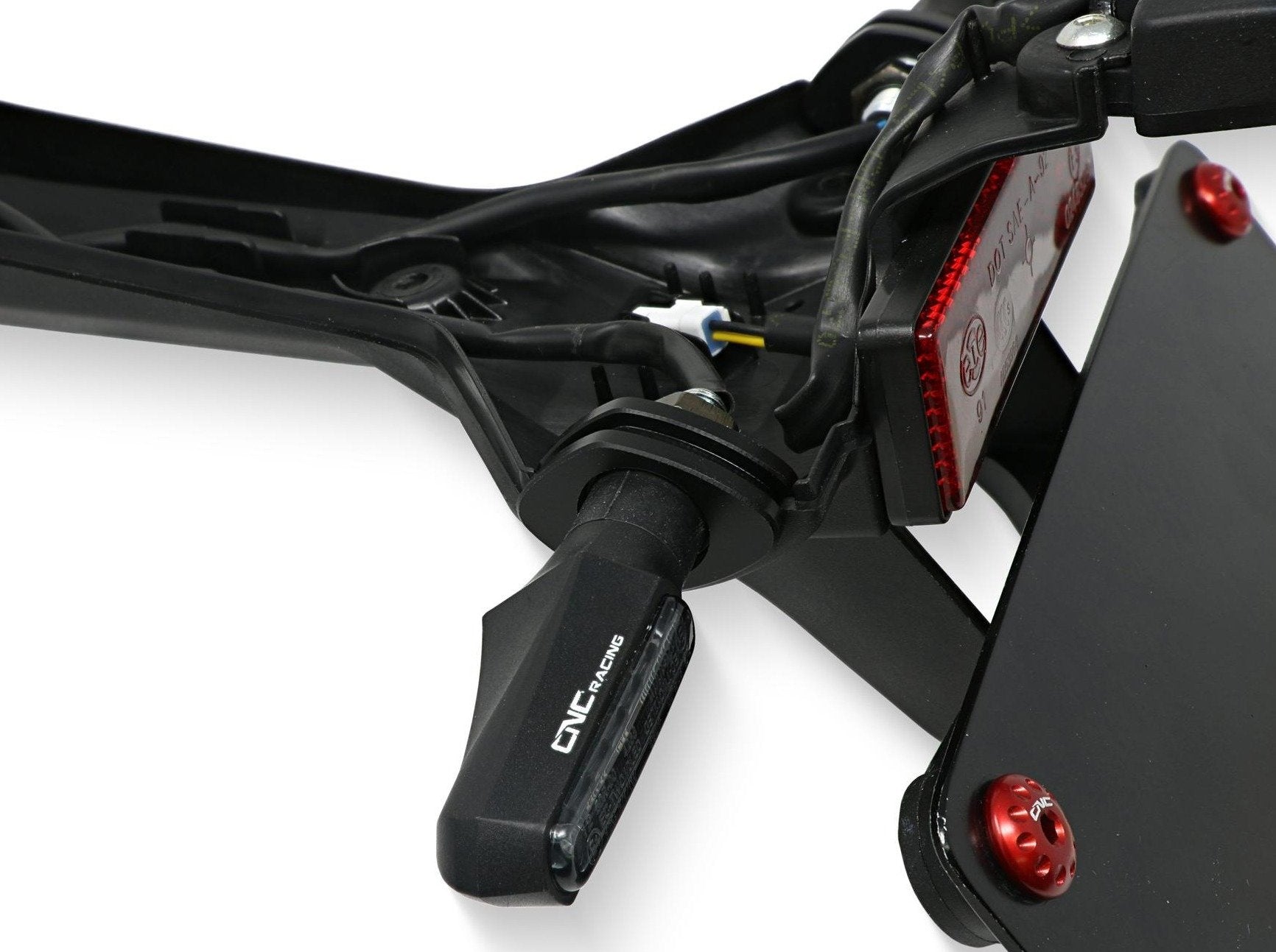 IDA51 - CNC RACING Ducati License Plate Holder Mounting Adapters – Accessories in the Factory Racing Motorcycle Aftermarket Accessories and Parts Online Shop