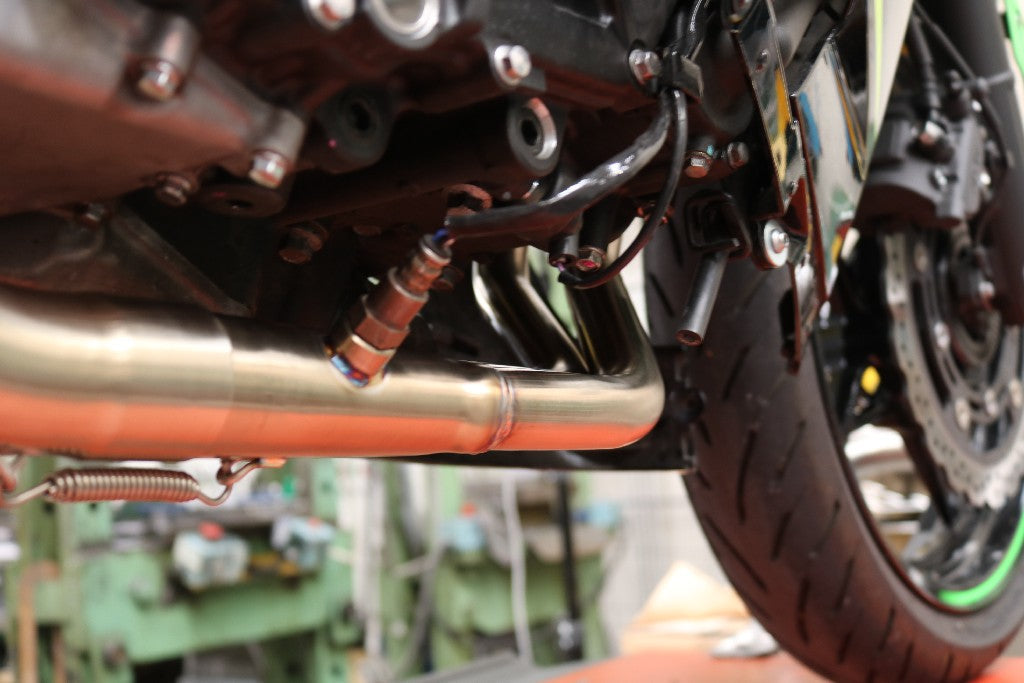 GPR Kawasaki Ninja 400 Full Exhaust System "M3 Titanium Natural"
