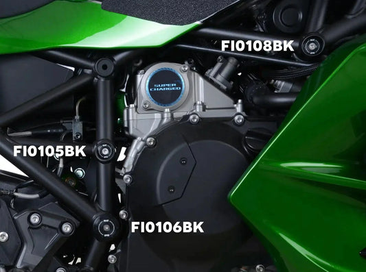 FI0108 - R&G RACING Kawasaki Ninja H2 / H2R / H2 SX Front Frame Plug (right side)