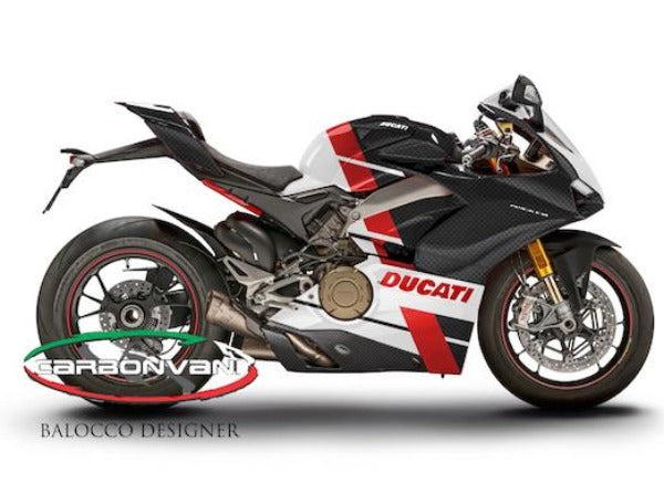 CARBONVANI Ducati Panigale V4 (18/19) Full Carbon Fairing Set (8 parts; Jena version)
