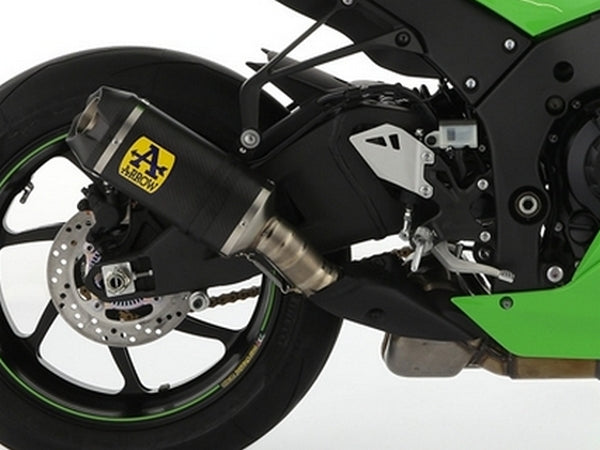 ARROW 71928AKN Kawasaki ZX10R/ZX10RR (2021+) Dark Aluminum Slip-on Exhaust "Indy Race" – Accessories in the 2WheelsHero Motorcycle Aftermarket Accessories and Parts Online Shop