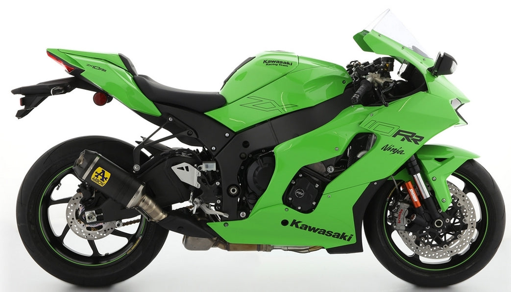 ARROW 71928AKN Kawasaki ZX10R/ZX10RR (2021+) Dark Aluminum Slip-on Exhaust "Indy Race" – Accessories in the 2WheelsHero Motorcycle Aftermarket Accessories and Parts Online Shop