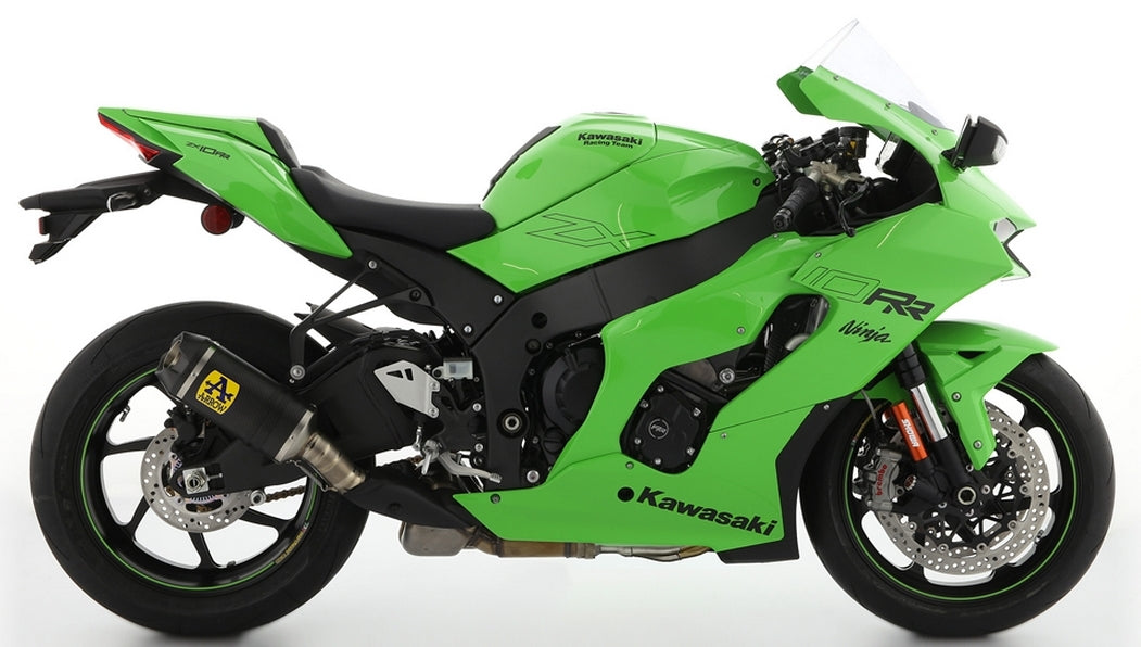 ARROW 71928MK Kawasaki ZX10R/ZX10RR (2021+) Carbon Slip-on Exhaust "Indy Race" – Accessories in the 2WheelsHero Motorcycle Aftermarket Accessories and Parts Online Shop