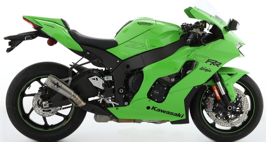 ARROW Kawasaki ZX10R/ZX10RR (2021+) Titanium Slip-on Exhaust