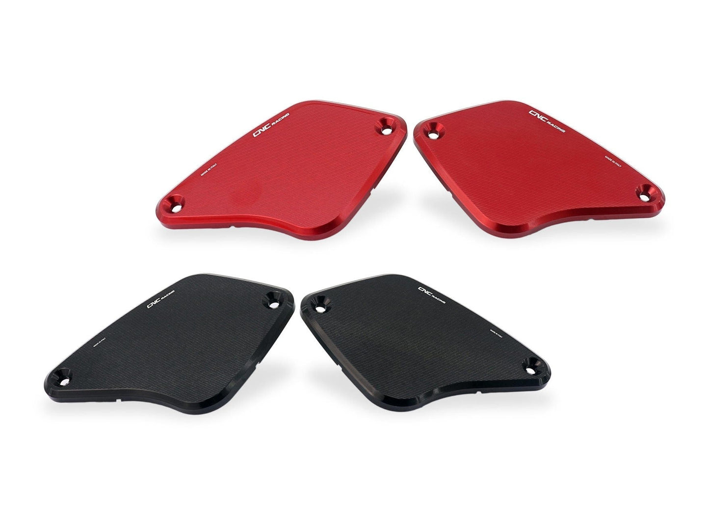KT850 - CNC RACING Ducati Diavel / XDiavel Front Brake & Clutch Fluid Tank Caps "Streaks" – Accessories in the Factory Racing Motorcycle Aftermarket Accessories and Parts Online Shop