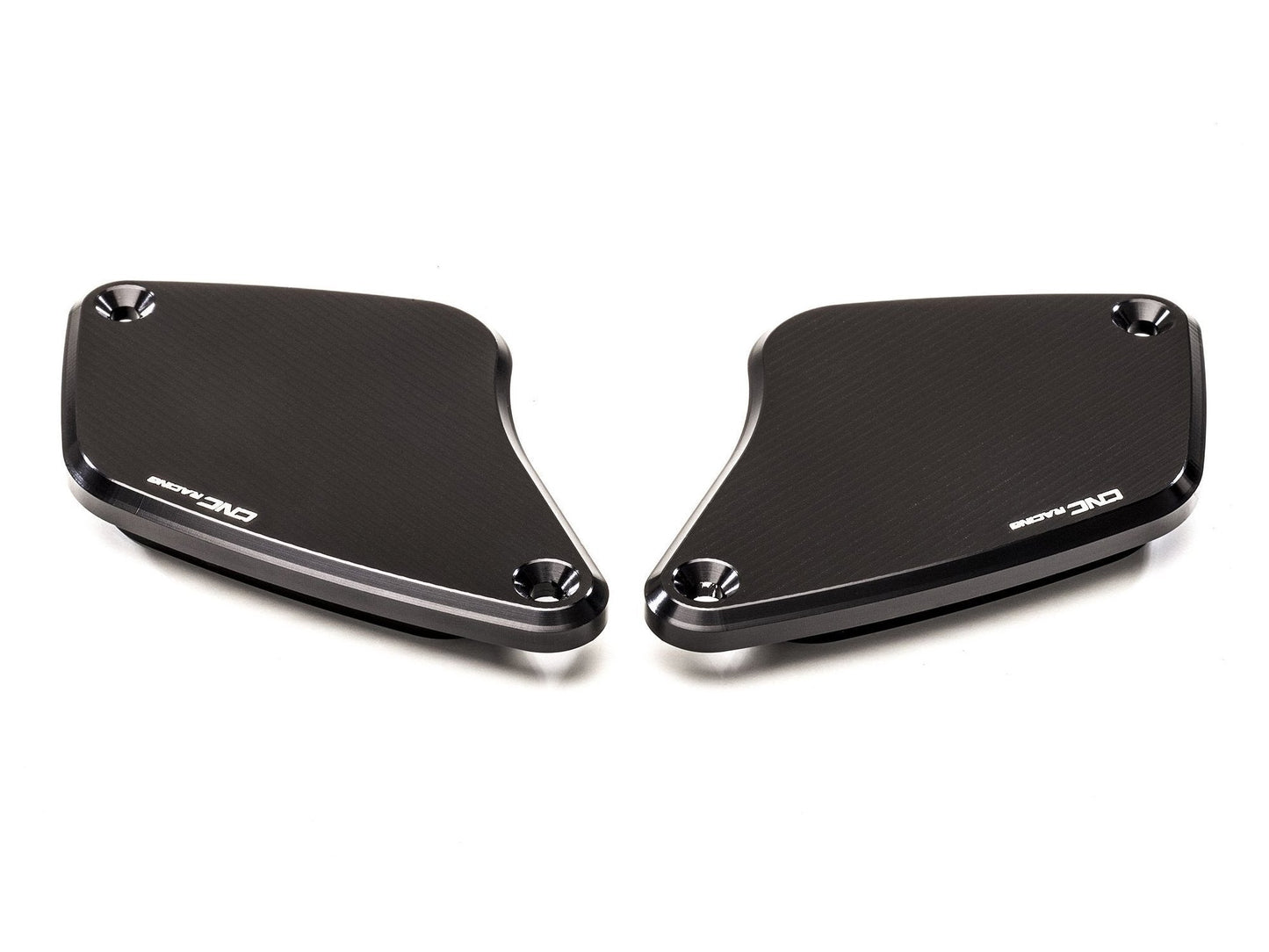 KT850 - CNC RACING Ducati Diavel / XDiavel Front Brake & Clutch Fluid Tank Caps "Streaks" – Accessories in the Factory Racing Motorcycle Aftermarket Accessories and Parts Online Shop